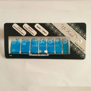 2017 Non-toxique Vernis À Ongles bandes corée à la mode vernis à ongles autocollants - Product Image 2