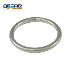 Round Ring High Polished Smooth Stainless Steel Welded Round Ring O Ring