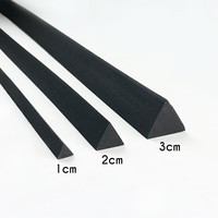 Batang Penyangga Busa EVA Cosplay Hitam Kustom Dowels