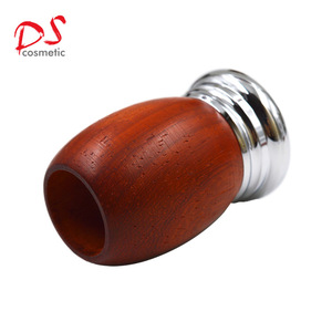 Ytampon Dishi — brosse à <span class=keywords><strong>rasoir</strong></span> pour hommes, outil de barbier <span class=keywords><strong>et</strong></span> nettoyage de la barbe du visage, accessoire de rasage avec manche en bois - Product Image 2