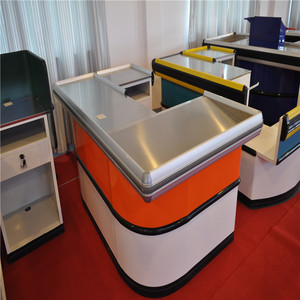 Siêu Thị Thép Viền Kiểm Tra Truy Cập Tự Do Mua Sắm Bàn Thu Ngân - Product Image 4