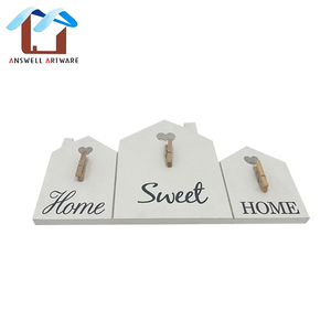 Полые сердца + дом дизайн фото зажим Настенный декор Деревянная Доска подвесная, орнамент зажим доска - Product Image 5