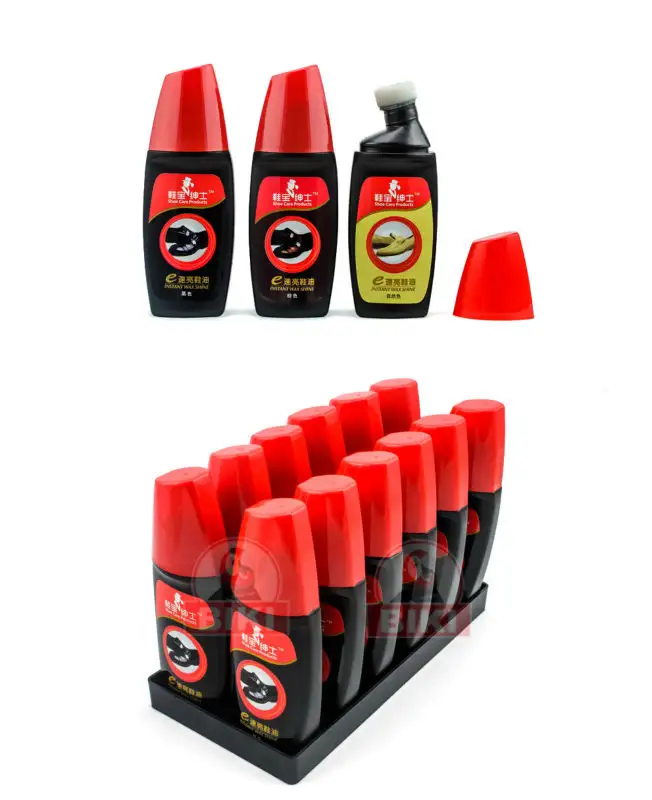 Distributor of neutral liquid shoe polish bottle shoe polish