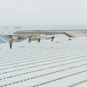 Tôle de bardage mural trapézoïdale en aluminium prélaqué - Product Image 2