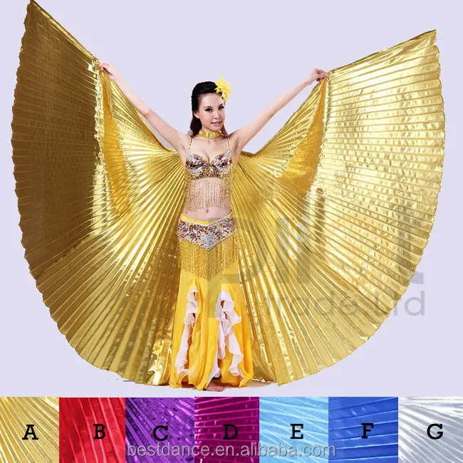 الكلاسيكية الشعبية المصرية المهنية الرقص الشرقي إيزيس الجناح 10 ألوان للاختيار