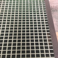 Frp grp caillebotis en plastique renforcé de fiber de verre escalier escalier avec antidérapant nez