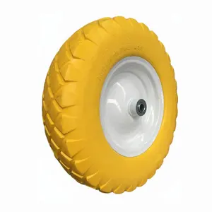 wholesale OEM accepted micro cellular wheelbarrow tires 400x100