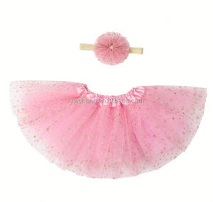 2017 del commercio all'ingrosso di Qualità di Hight Per Bambini Pettiskirt <span class=keywords><strong>Rosa</strong></span> <span class=keywords><strong>Tutu</strong></span> del Pannello Esterno per le Ragazze di Lunghezza Del Ginocchio <span class=keywords><strong>Tutu</strong></span> - Product Image 5
