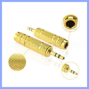 Convertidor de <span class=keywords><strong>Conector</strong></span> de Audio para Auriculares de 6.5mm a 3.5mm, <span class=keywords><strong>Conector</strong></span> de Micrófono Hembra a Macho, Convertidor de <span class=keywords><strong>Conector</strong></span> para Auriculares - Product Image 2