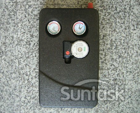 Солнечный водонагреватель с двойным трубопроводом, рабочая станция с водяным насосом WILO серии WS-II