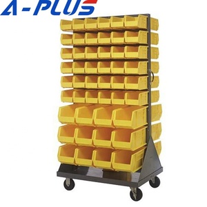 남경 공급자 <span class=keywords><strong>Metal</strong></span> Storage 선반 루버 Panel 빈 랙 - Product Image 3