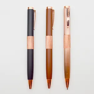 الشركة المصنعة الفاخرة روز قلم معدني بسن مستدير جنيه تيان القلم