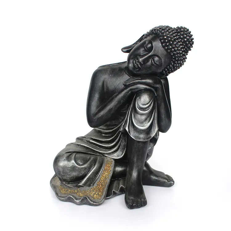 تمثال بودا للنوم من الراتينج للزينة