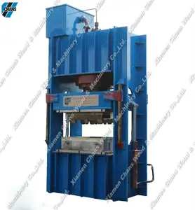 Rice straw husk sawdust waste wood bamboo pallet making machine