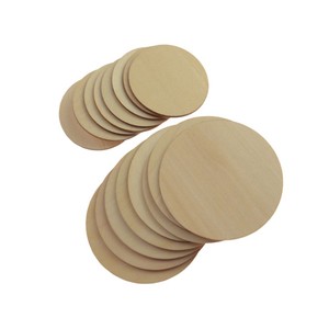Bestseller 2024: Dischi in Legno da 1,5 Pollici, Targhette in Legno Grezzo per Decorazioni Fai-da-Te, Artigianato e Ornamenti - Product Image 1