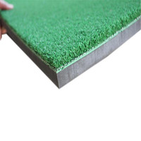Tapis de golf étanche avec du sable, tapis de frappe de golf vs gazon