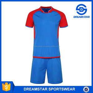 2017 style football training suit blue - Product Image 2