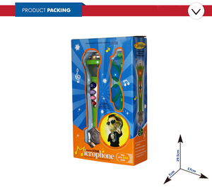 Divertida al por mayor canto luz <span class=keywords><strong>de</strong></span> plástico <span class=keywords><strong>de</strong></span> moda micrófono <span class=keywords><strong>de</strong></span> <span class=keywords><strong>juguete</strong></span> para los niños - Product Image 5
