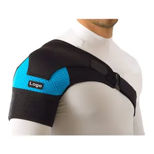 Hỗ Trợ Vai Cho Rotator Cuff Nén Tay Áo Có Thể Điều Chỉnh Quấn Dây Đeo Vai Với Pad Áp Lực