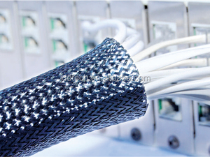 Fábrica de China JDD v e l C r o manga de gestión de cables DIY hook & loop split envoltura trenzada flexible - Product Image 5