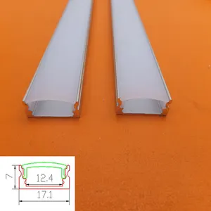 Perfil de iluminación Led de aluminio extruido para señal LED