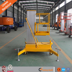 Portabel Listrik Hidrolik Telescopic Mast Aluminium Alloy Lift Loteng Tangga Lift - Product Image 4