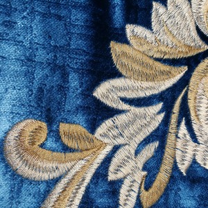 Nhà Máy Vải Rèm Với Damascus Mẫu Vải Thổ Nhĩ Kỳ Thêu Dệt Đồng Bằng ODM Organza 100% <span class=keywords><strong>Polyester</strong></span> 280gsm - Product Image 4