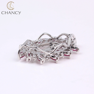 Accesorios de la joyería del encanto Virgen María colgante <span class=keywords><strong>cristal</strong></span> pavé para hacer collar - Product Image 4