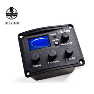 سلاسل نايلون القيثارة الصوتية الكهربائية الرخيصة مع موالف ليد لاقط عرض للغيتار - Product Image 1