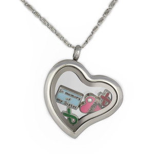Heart Shape Stainless Steel Jewelry <strong>Charms</strong> <strong>Locket</strong> Pendant Type Glass Memory <strong>Floating</strong> <strong>Locket</strong> DIY Glass <strong>Locket</strong> Pendant - Product Image 1