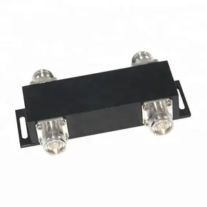 Htmagnetron High Power 300W 698-3800Mhz 4.3-10 Vrouwelijke Connector 2 In 2 Uit 3db Hybride Koppeling Combiner 2X2