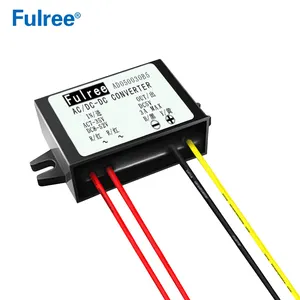Convertisseur de tension abaisseur Fulree 12V 24V AC vers 5V 3A DC, 12Vac 24Vac vers 5Vdc, <span class=keywords><strong>alimentation</strong></span> GPS DVR - Product Image 1