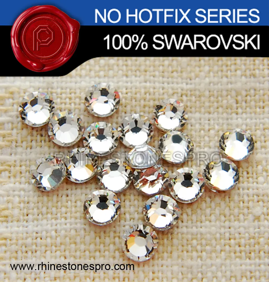 Ss7 Crystal Clear (001) di Cristallo Da Swarovski Elements No Hotfix 12 pezzi (1 dozzina) Ordine Del Campione