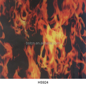 Suministro BST Flaming Skull Hydrographics Film 0,5/1m de ancho Papel de impresión de transferencia de <span class=keywords><strong>agua</strong></span> para efecto de película - Product Image 4