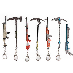 Blíster de metal para juego, <span class=keywords><strong>M16</strong></span> LMG, cohete lanzador, cicatrices, Rayo, acción, awp, pistola de ráfaga, llavero, venta al por mayor - Product Image 4
