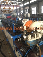 Machine de formage à rouleaux pour volets coupe-feu, volets de ventilation et lames de persiennes Msfd VCD HVAC