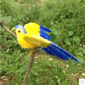 India regalo puerta boda adornos <span class=keywords><strong>de</strong></span> plumas al por mayor pájaros artificiales - Product Image 2