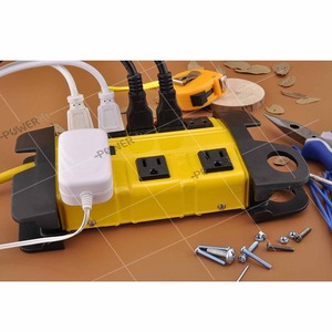 2 de Courant alternatif de fourche de Prise Murale Sur L'interrupteur Marche/Arrêt Robinet Adaptateur parafoudre - Product Image 4