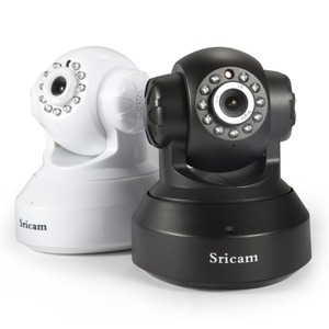 Sricam SP012 P2P WIFI IP caméras 720 <span class=keywords><strong>P</strong></span> CMOS WIFI 802.11 b / <span class=keywords><strong>g</strong></span> / <span class=keywords><strong>n</strong></span> caméra pour Smartphone - Product Image 1