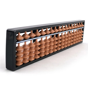 26.7x6x1.8cm OEM stampa di marchio sul perline di plastica conteggio telaio soroban 17 canne studente di vendita su ordinazione <span class=keywords><strong>abacus</strong></span> per la scuola - Product Image 4