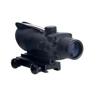 Mzj Optics 4x32 Hunting Scope Red Dot Reflex Fiber Optic Sight Scope Hunting Accessories