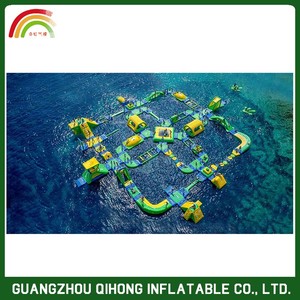 Gigante inflable parque de atracciones, comercial inflable fun city, los niños al aire libre zona de juegos inflables - Product Image 3