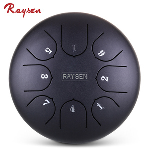 6 ''8 Notes <span class=keywords><strong>Mini</strong></span> Handpan Instruments Tambour à langue en acier Ensemble de <span class=keywords><strong>batterie</strong></span> électronique pour enfants - Product Image 5