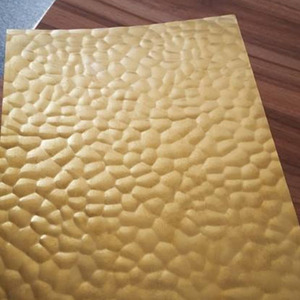 Lamiera in <span class=keywords><strong>Acciaio</strong></span> Inox <span class=keywords><strong>304</strong></span> con Finitura Martellata per Pannelli Decorativi da Parete - Product Image 6