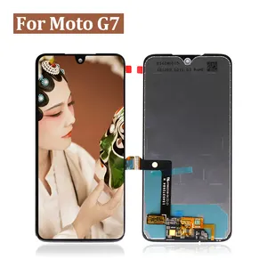 Para Moto G7 Screen Display LCD de Toque Substituição Digitador de Vidro Para Motorola G7 G6 Além de Exibição LCD