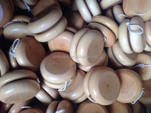 Yo-yo de Madera Personalizado con Logotipo Profesional al por Mayor, Yo-yo Promocional de 5.6 cm con Logotipo Personalizado - Product Image 4