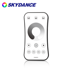 Skydance R6-1 1 khu vực màu duy nhất RF <span class=keywords><strong>Led</strong></span> điều khiển từ xa cảm ứng bánh xe mờ <span class=keywords><strong>LED</strong></span> <span class=keywords><strong>Dimmer</strong></span> cho điều khiển ánh sáng - Product Image 4