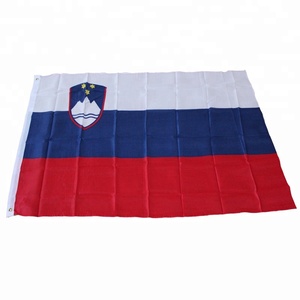 <strong>Slovenia</strong> outdoor <strong>flag</strong> Waynes 90 150 polyester national country for car support oem customized