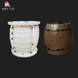 Muffa del calcestruzzo del vaso da fiori della fioriera del giardino all'aperto di plastica prefabbricata di vendita calda da vendere - Product Image 4