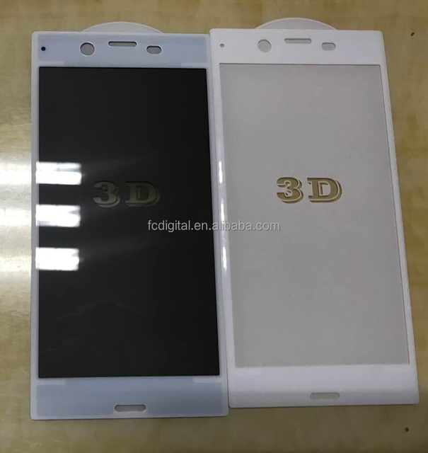 3D Curved Glass Screen Protector For SONY Xperia XZ